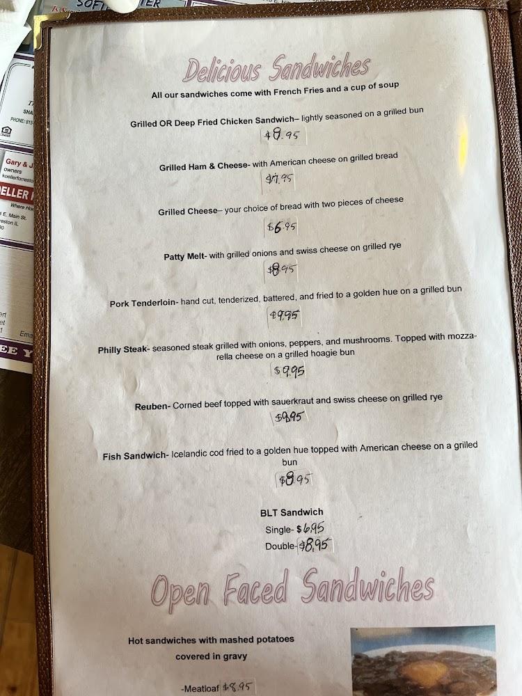 Dogwood Inn Restaurant Menu image 3